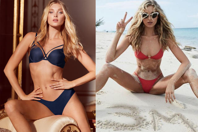 Cosmopolitan X:ssä: What Victoria's Secret models look like in swimsuits  WITHOUT Photoshop:   / X