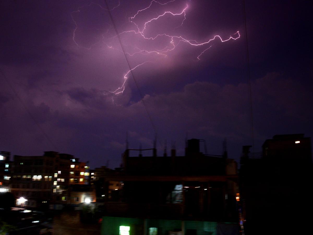 Lightning strikes kill at least 16 at a wedding party in Bangladesh