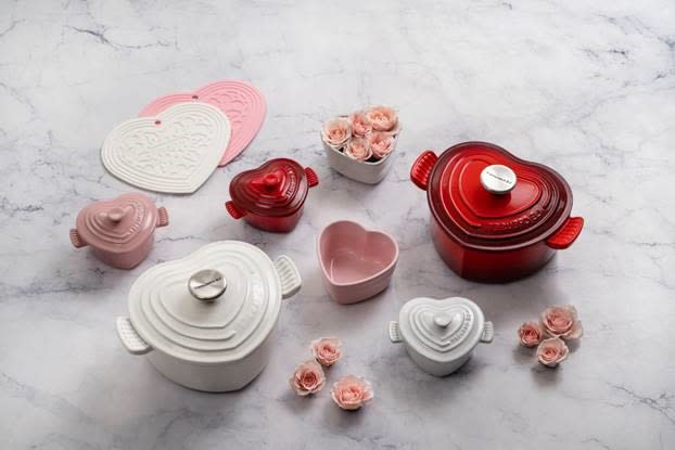 Le Creuset Just a Gorgeous Heart Collection Valentine's Day