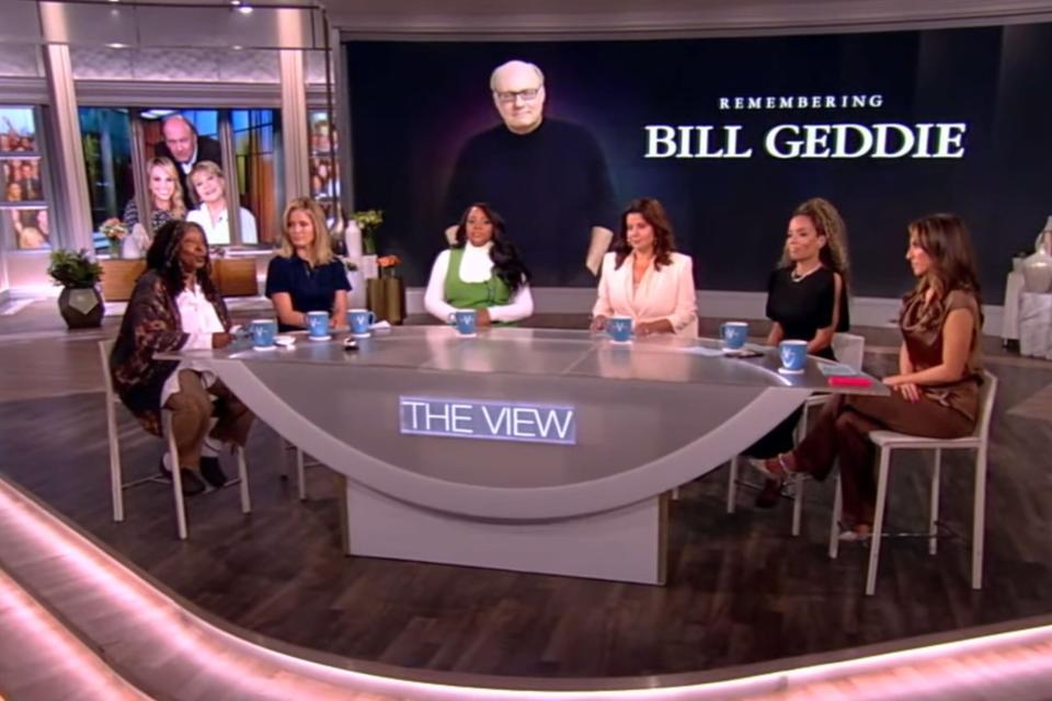 Sherri Shepherd returns to 'The View' for Bill Geddie tribute