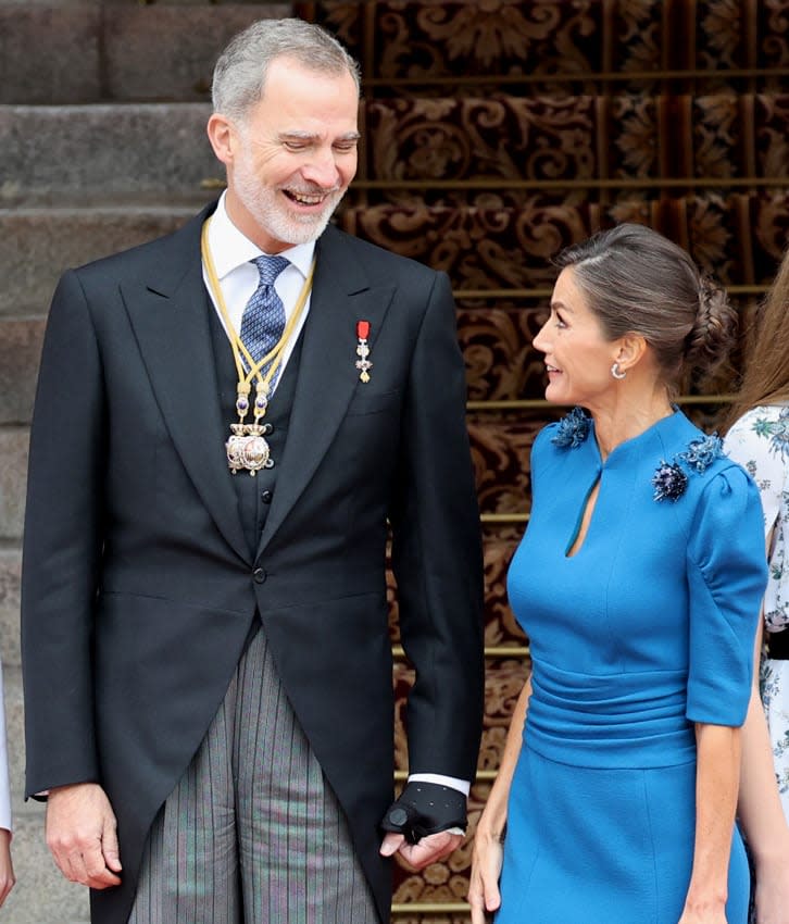 La ceremonia de recibimiento a la princesa de Asturias por su 18º cumpleaños