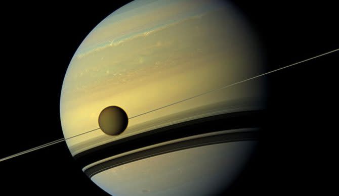 Titan, Saturn's biggest moon