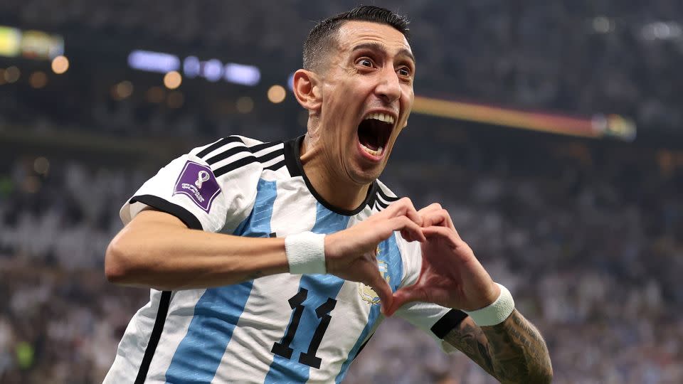 Ángel Di María is retiring after the tournament. - Catherine Ivill/Getty Images
