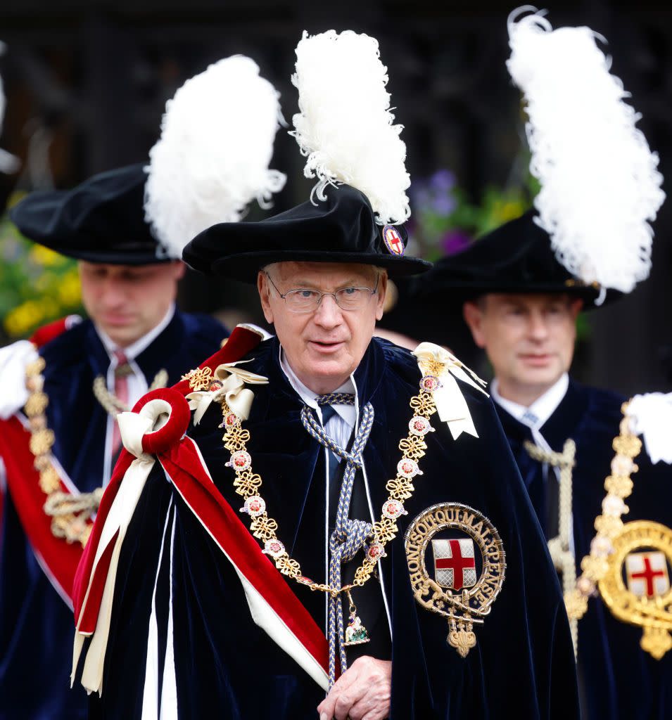 the order of the garter service at windsor castle