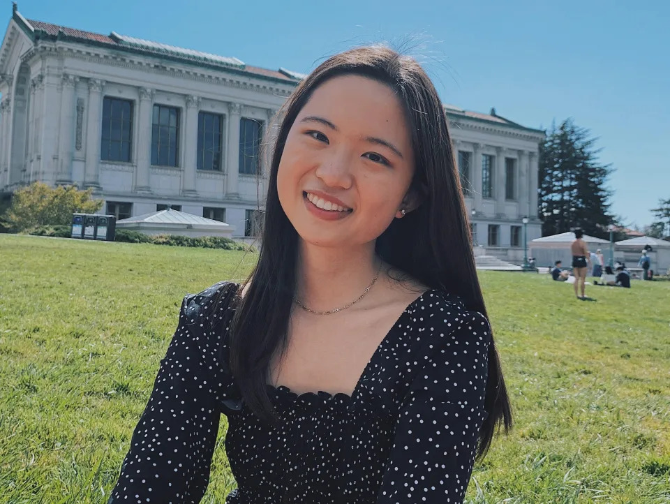 Lillian Zhang, micro TikTok influencer, college and job tips.