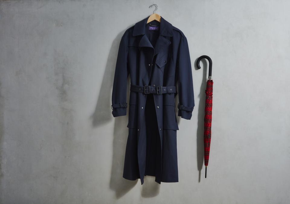 Ralph Lauren Purple Label trench coat