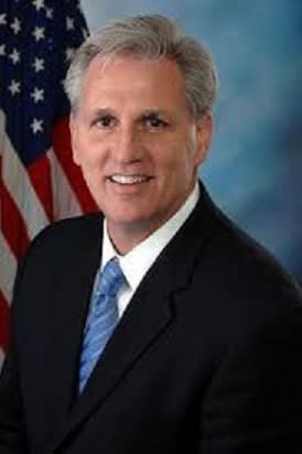 美眾議院少數黨領袖凱文·麥卡錫（Kevin McCarthy）。   圖 : 翻攝自ballotpedia.org