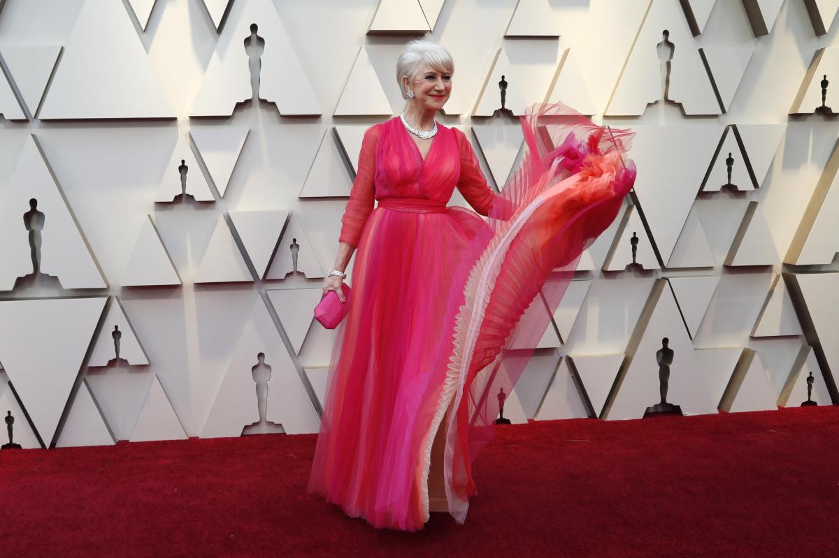 Helen Mirren Oscars dress