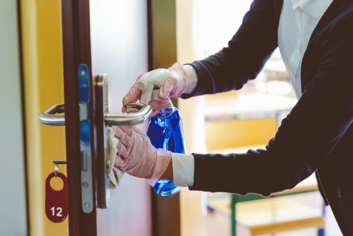 Around one in six schools in England were partially shut due to coronavirus last week, government figures suggest (Getty Images/iStockphoto)