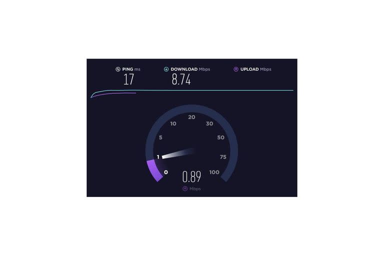 Speedtest: velocidad de subida