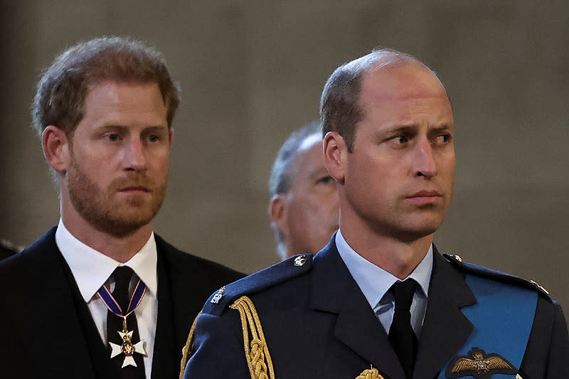 guillermo y harry westminster hall cortejo funebre