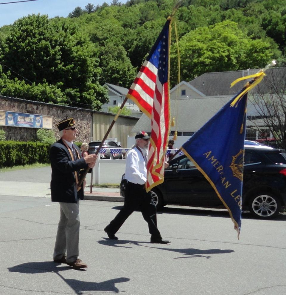 Hawley, Pa. celebrated Memorial Day with an old-fshioned, small-town parade Sunday, May 29, 2022. American Legion Wilson Kelch Post 311 carried the Colors.