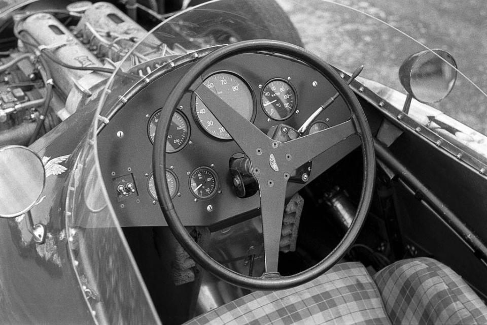 A racecar in 1956