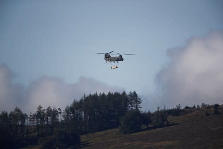 Emergency Services work to protect Whaley Bridge reservoir