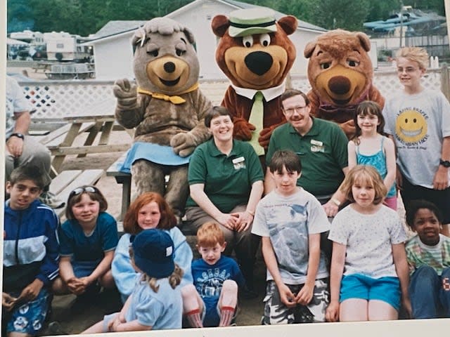 In the mid-90's Peter and Janet Clark franchised Kozy Acres Park into Jellystone Park Campground bringing the Yogi Bear cartoon characters to Woodstock.