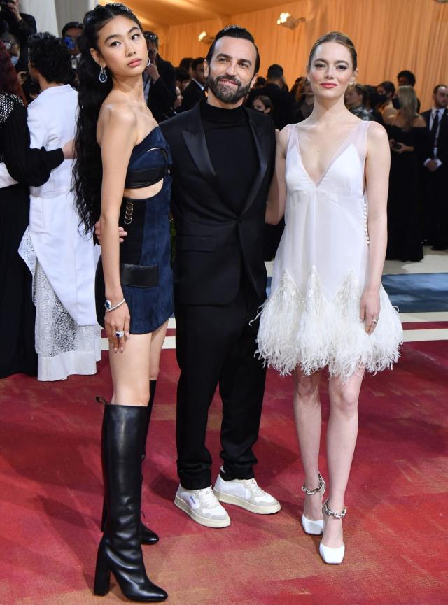 Louis Vuitton Girls at the 2016 MET Gala