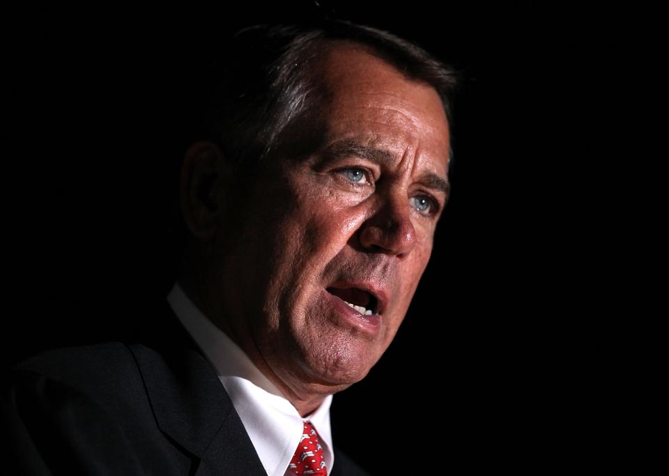 John Boehner Lights Capitol Christmas Tree At Ceremony