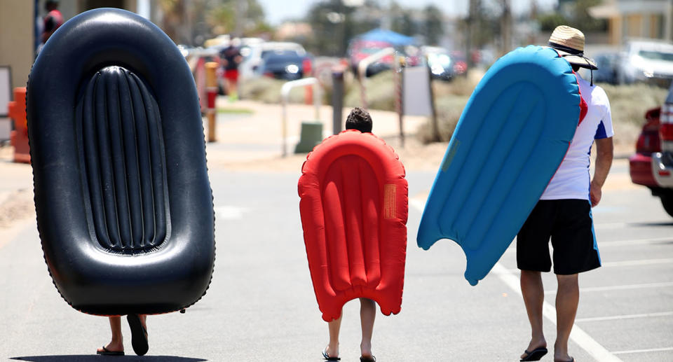 Beaches around the country are set to get a workout over the long weekend. Image: AAP