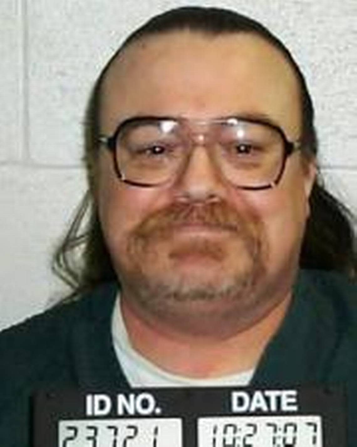 Idaho death row inmate Gerald Pizzuto, 66, pictured here in 2007 at age 41.