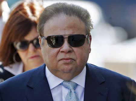 Florida ophthalmologist Salomon Melgen arrives at the Federal court in Newark, New Jersey, in this file photo taken April 2, 2015. REUTERS/Eduardo Munoz/Files