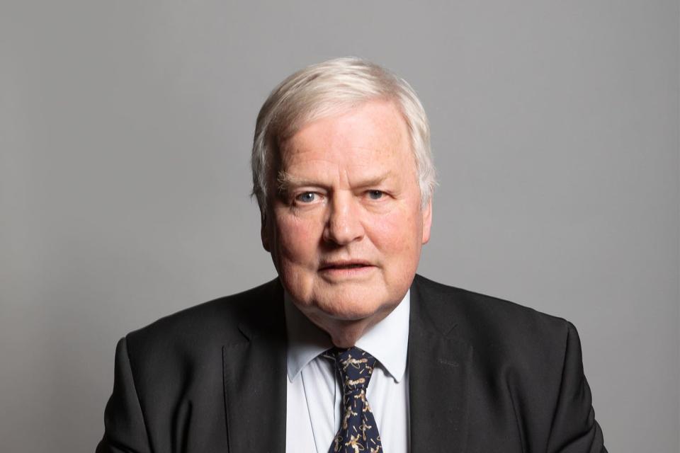 Conservative MP Bob Stewart has been charged with racially abusing a man he allegedly told to ‘go back to Bahrain’ (Richard Townshend/UK Parliament/PA) (PA Media)