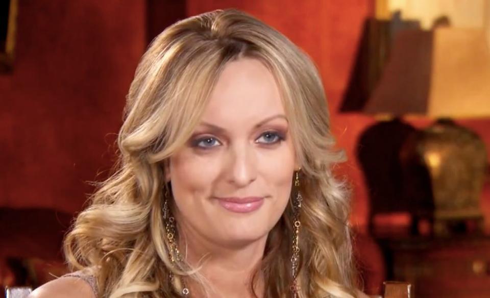 Stormy Daniels on "Inside Edition." (Photo: Inside Edition)