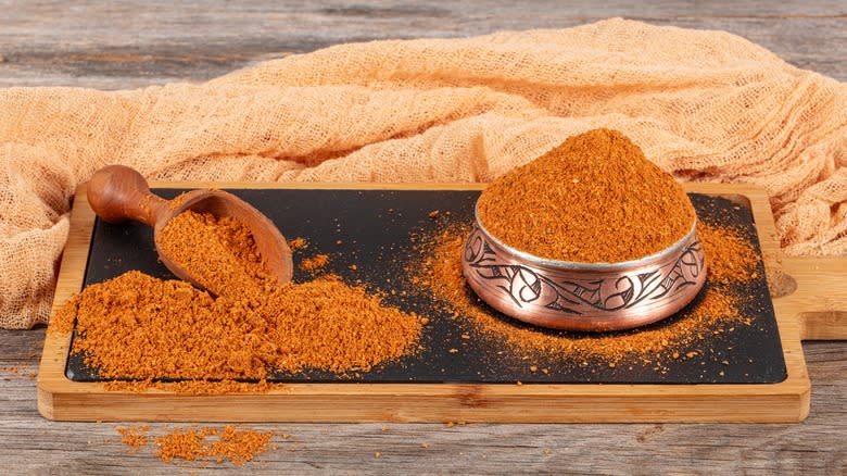 Bowl of spice blend