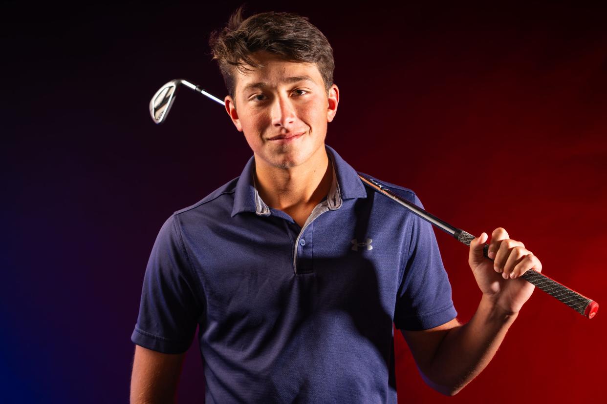When he's not on the golf course, Wimberley senior Kellar Cudney can be found playing Ping-Pong. His favorite golf memory was enjoying a pre-round meal before the state tournament last year.