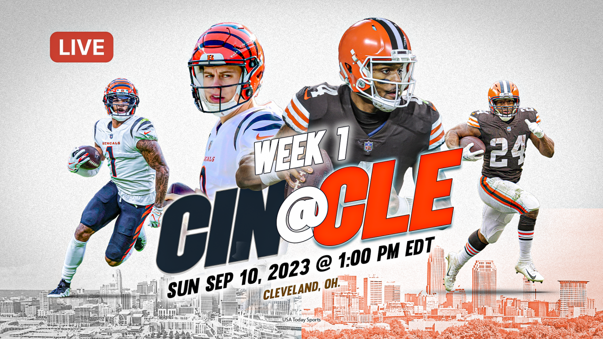 Bengals vs. Browns: How to watch, listen, and stream Week 1 showdown