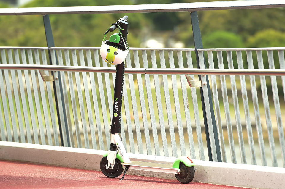 Lime has confirmed there is a global glitch affecting a small percentage of scooters. Source: Getty, file.