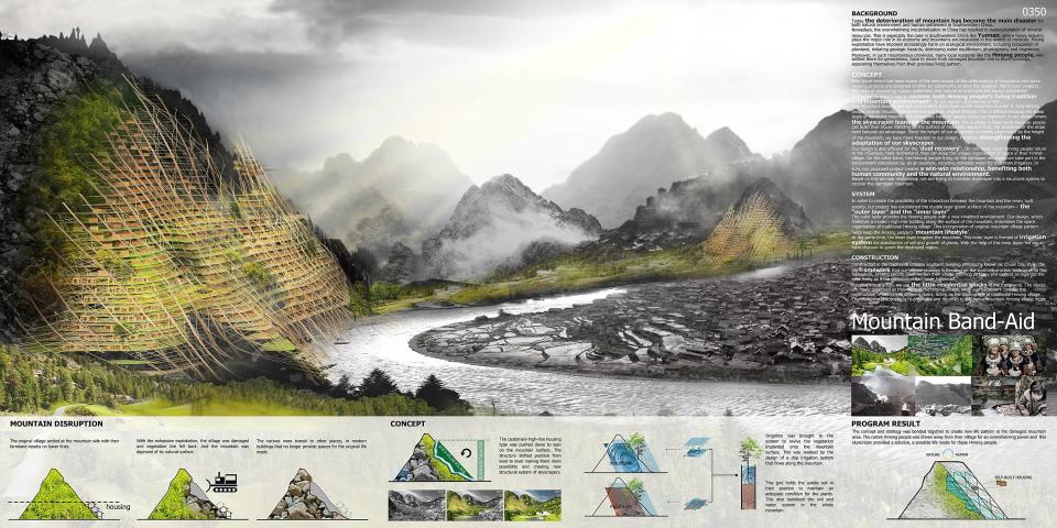 Revolutionary Himalaya Water Tower Designers Zhi Zheng, Hongchuan Zhao and Dongbai Song win first place in a skyscraper competition for their revolutionary water tower concept. Their proposal for the Himalaya Water Tower involves a skyscraper that sits high in the Himalaya Mountain range surrounded by fresh water. As glaciers within the region melt away due to climate change, the skyscraper collects, stores and distributes fresh water to residents in the villages far below. The skyscraper can also collect water during the rainy season and freeze it, which will not only provide water for current residents but will also store water for future generations. China - March 2012 Mandatory Credit: Images courtesy of www.evolo.us Supplied by WENN.com