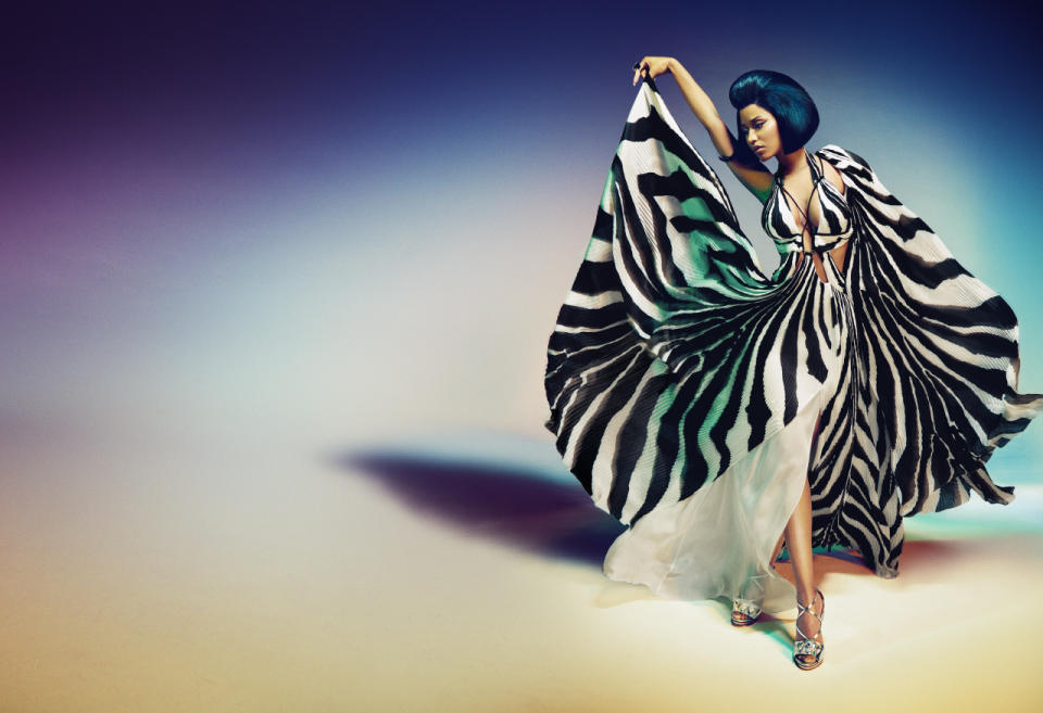 Nicki Minaj for Roberto Cavalli S/S 2015