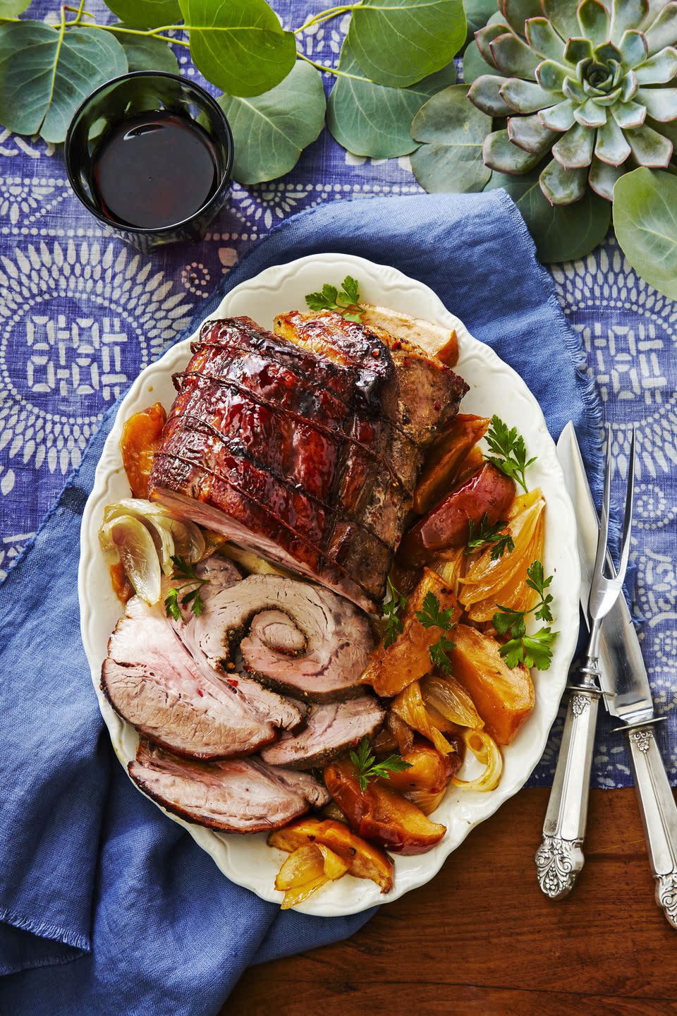 Cider-Glazed Pork and Apples