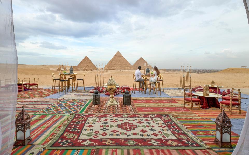 pyramids, egypt - Getty