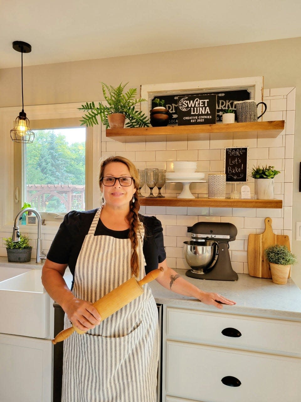 Jen Christianson began her cooking baking business in February in Sussex and has started teaching cookie decorating classes through the village of Sussex.