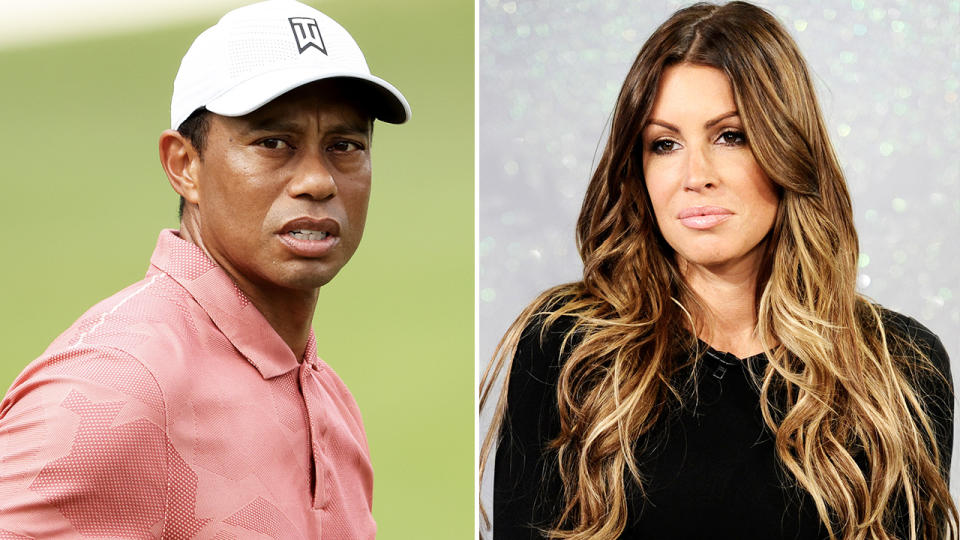 Rachel Uchitel and Tiger Woods, pictured here after their infamous affair.