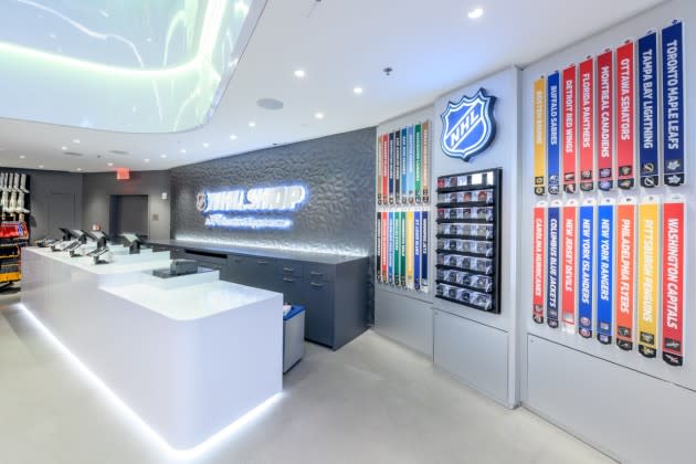 NHL Opens Expanded Flagship Store at Manhattan West