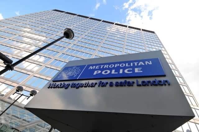 Metropolitan Police Headquarters, New Scotland Yard, London, Britain, UK