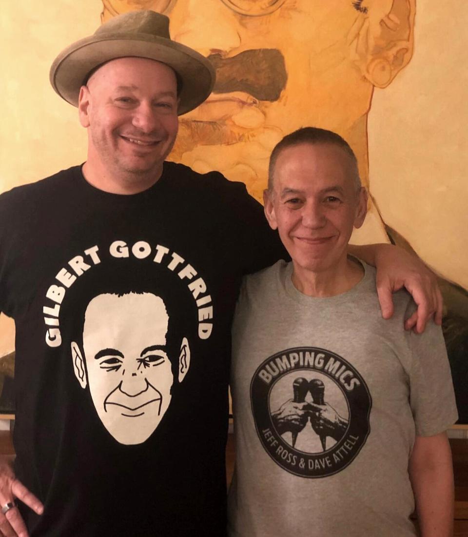 jeff ross, Gilbert Gottfried