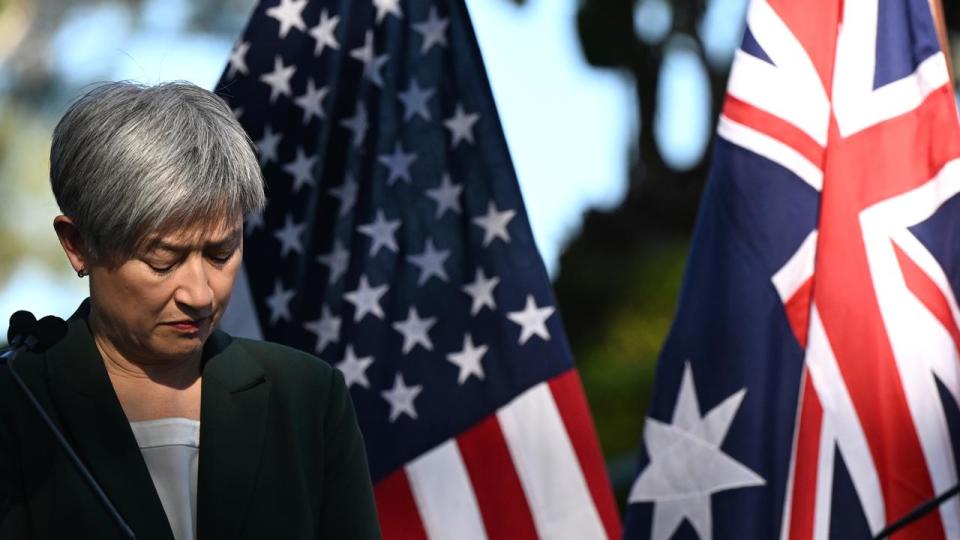 Australian Foreign Minister Penny Wong after the AUSMIN talks 
