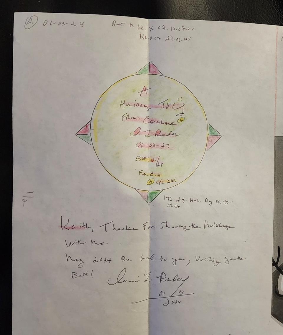 Keith Rovere received a belated Christmas card from Dennis Rader, better known as his self-given nickname ‘BTK’ which stands for ‘Blind, Torture, Kill.’ (The Lighter Side of Serial Killers)