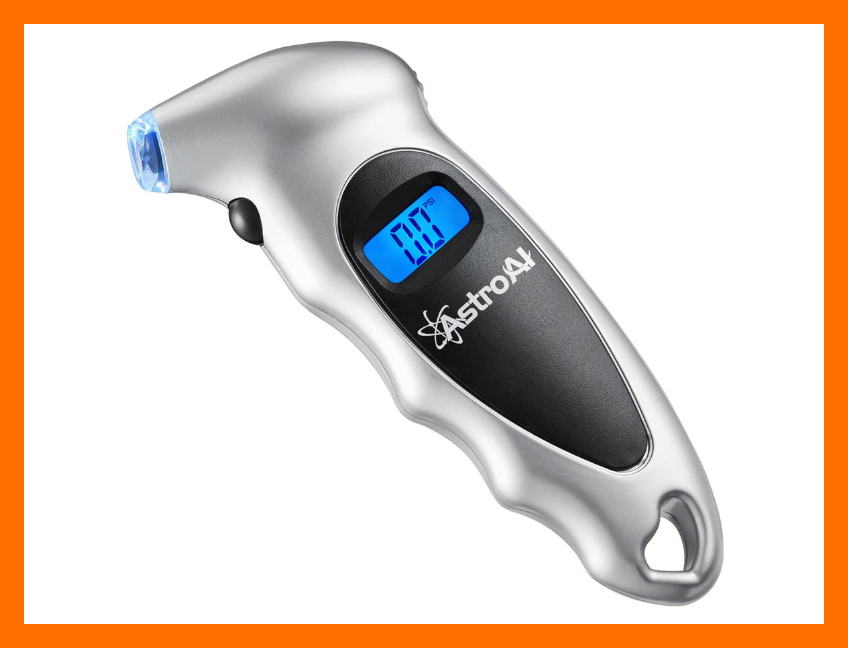 This AstroAI Digital Tire Pressure Gauge is only $10. (Photo: Amazon)