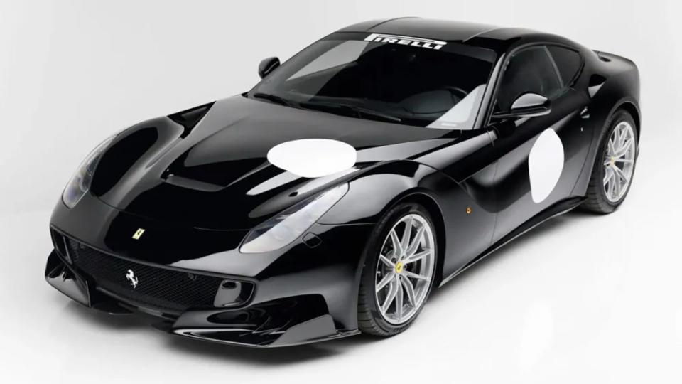Rare Ferrari F12tdf Prototype with 15 MPH Cap Could Hit $1 Million at Auction