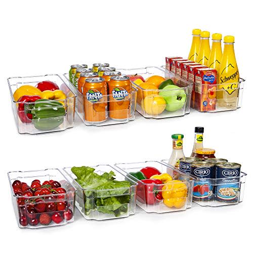 Hoojo Refrigerator Organizer Bins (Amazon / Amazon)