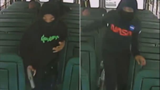 PHOTO: Police in Prince George's County, Maryland, released images of suspects wanted in connection with an assault on a school bus. (Prince George's County Police Department)