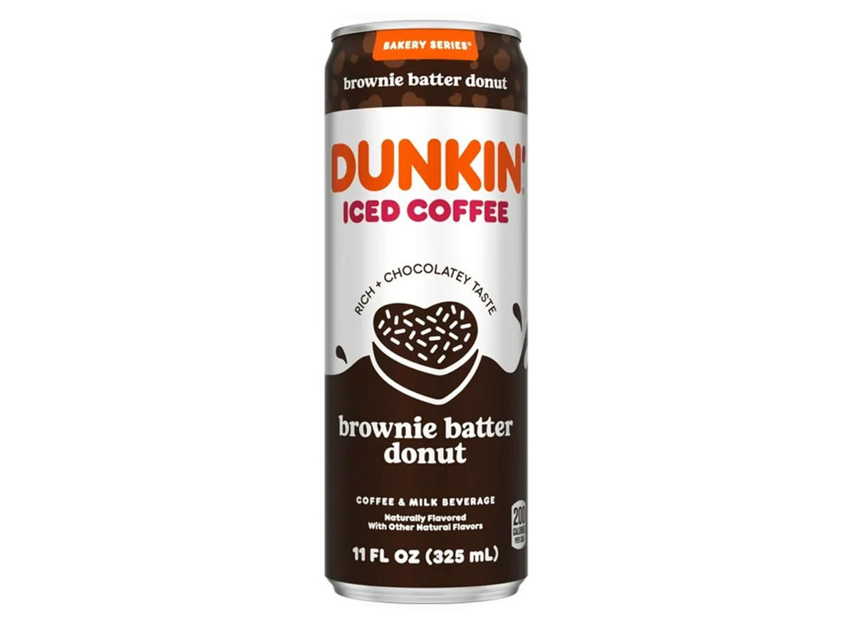 Dunkin' Brownie Batter Donut Iced Coffee