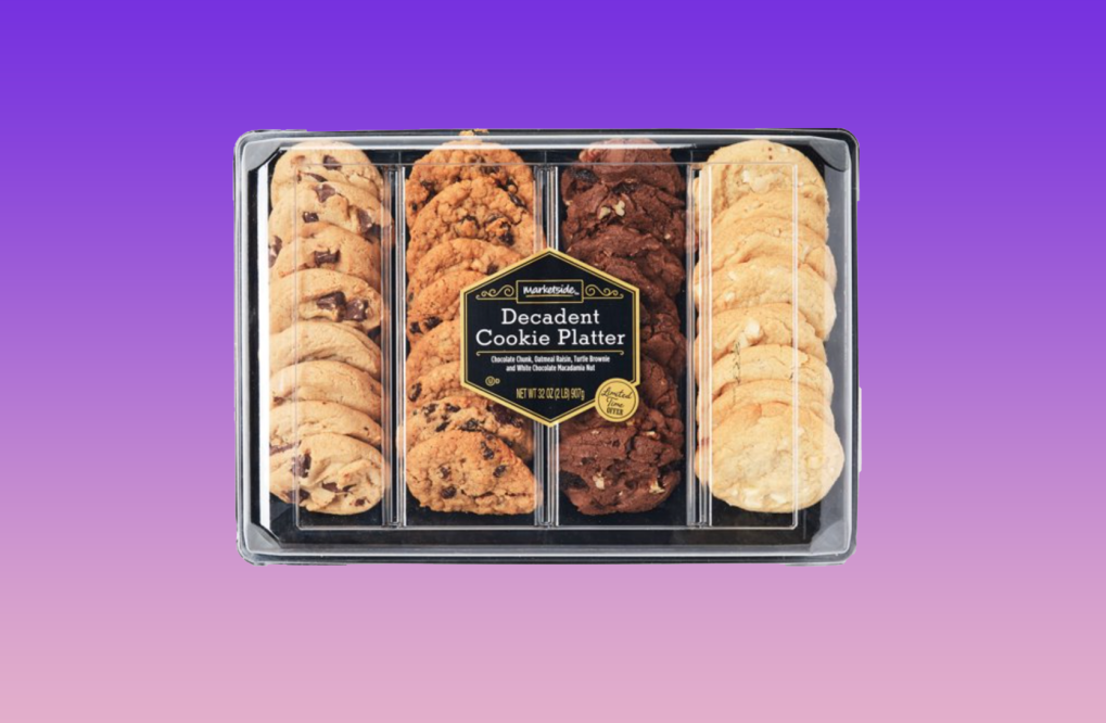 Marketside Decadent Cookie Platter, 32 oz, 32 Count 