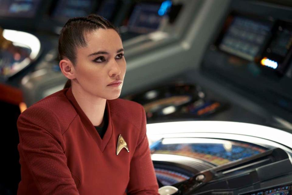 Christina Chong as La’an Noonien-Singh on "Star Trek: Strange New Worlds."