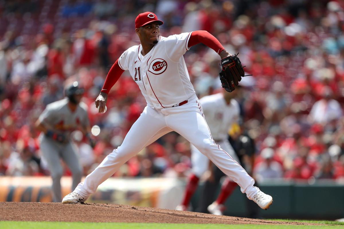 Hunter Greene strikes out career-high 14, most by Cincinnati Reds pitcher  since 2000