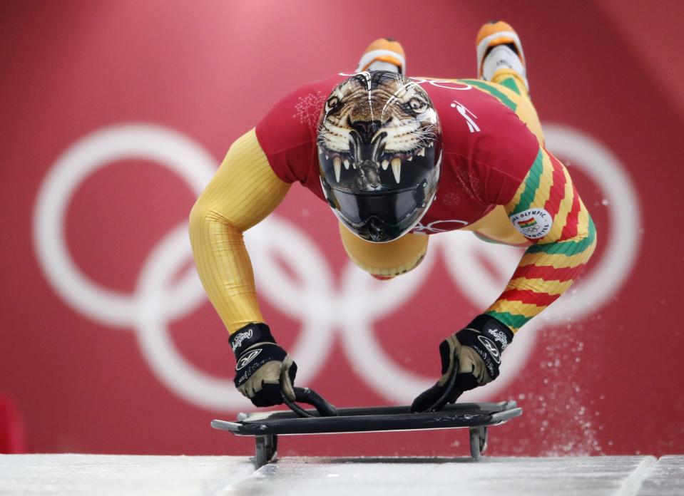 <p>Akwasi Frimpong of Ghana in action. REUTERS/Arnd Wiegmann </p>